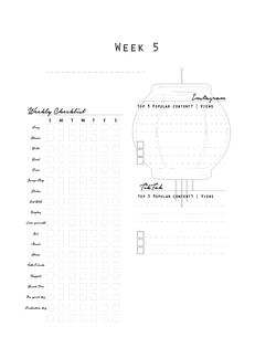Weekly Layout [R]