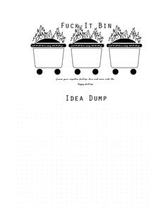 Rant Bin & Idea Dump